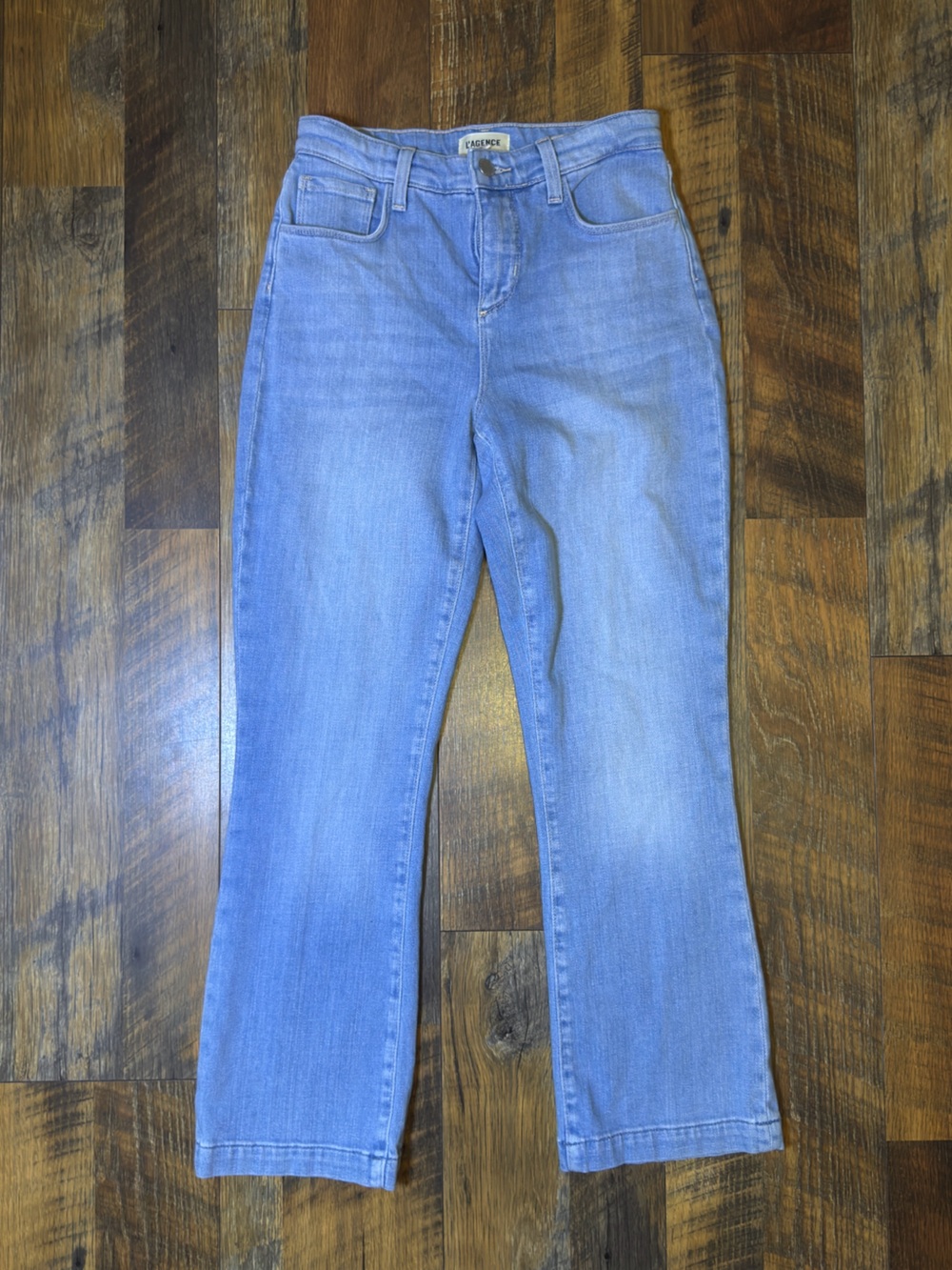 L’AGENCE Ali slim flare jeans Cordero size 26